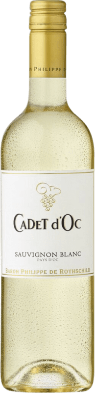 9,95 € | Weißwein Philippe de Rothschild Cadet d'Oc I.G.P. Vin de Pays d'Oc Bordeaux Frankreich Sauvignon Weiß 75 cl