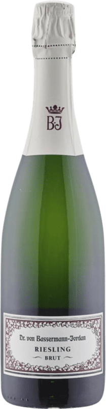 送料無料 | 白スパークリングワイン Dr. Von Basserman-Jordan Sekt Brut Q.b.A. Pfälz Pfälz ドイツ Riesling 75 cl