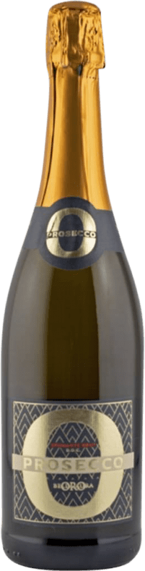 Бесплатная доставка | Белое игристое Bella Aura Oro Spumante брют D.O.C. Prosecco Venecia Италия Glera 75 cl