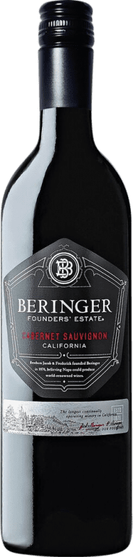Envio grátis | Vinho Tinto Beringer Founders I.G. California California Estados Unidos Cabernet Sauvignon 75 cl