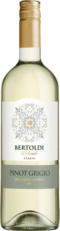 Spedizione Gratuita | Vino bianco Bertoldi Rotondo I.G.T. Provincia di Pavia lombardia Italia Pinot Grigio 75 cl