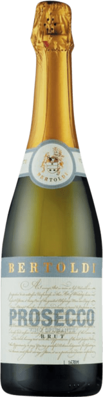 18,95 € Бесплатная доставка | Белое игристое Bertoldi Spumante брют D.O.C. Prosecco