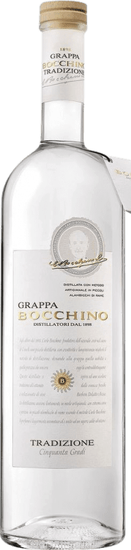 Envio grátis | Aguardente Grappa Bocchino Tradizione Cinquanta Gradi Piemonte Itália Dolcetto, Barbera, Freisa, Grignolino 70 cl