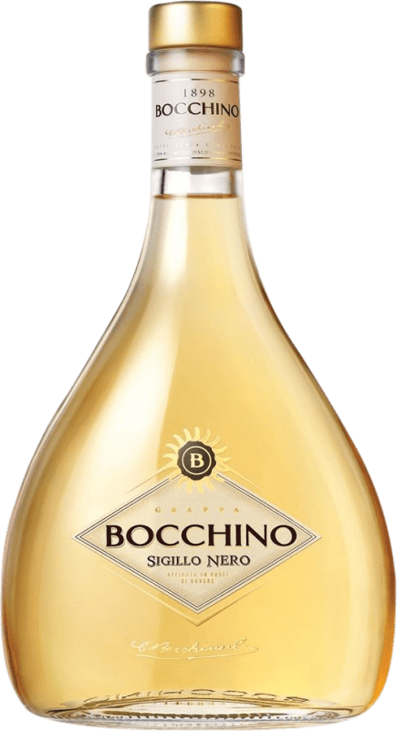 Free Shipping | Grappa Bocchino Sigillo Nero Piemonte Italy Nebbiolo, Dolcetto, Barbera 70 cl