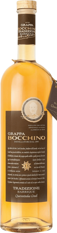76,95 € Spedizione Gratuita | Grappa Bocchino Boccino Tradizionale Barrel Aged — Invecchiato in Botte
