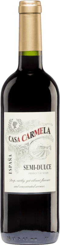 免费送货 | 红酒 Castaño Casa Carmela Tinto 半干半甜 D.O. Yecla 穆尔西亚地区 西班牙 Monastrell 75 cl