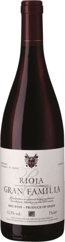 Envío gratis | Vino tinto Castillo de Fuenmayor Gran Familia D.O.Ca. Rioja La Rioja España Tempranillo, Graciano 75 cl