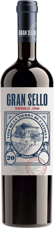 11,95 € Бесплатная доставка | Красное вино Gran Sello I.G.P. Vino de la Tierra de Castilla