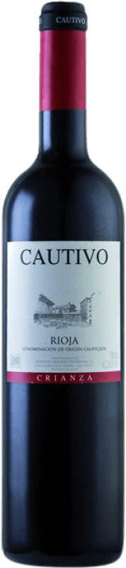 Envío gratis | Vino tinto Heredad de Baroja Cautivo Crianza D.O.Ca. Rioja La Rioja España Tempranillo 75 cl