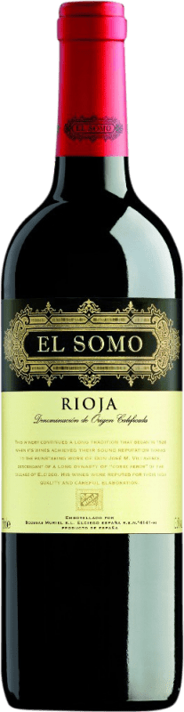 9,95 € Free Shipping | Red wine Muriel El Somo Young D.O.Ca. Rioja