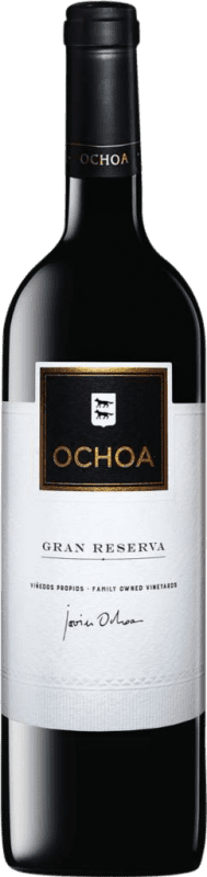 Бесплатная доставка | Красное вино Ochoa 8A Single Vineyard Гранд Резерв D.O. Navarra Наварра Испания Tempranillo, Merlot, Cabernet Sauvignon 75 cl