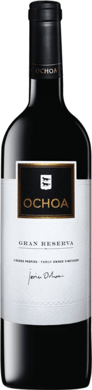 Free Shipping | Red wine Ochoa 8A Single Vineyard Grand Reserve D.O. Navarra Navarre Spain Tempranillo, Merlot, Cabernet Sauvignon 75 cl