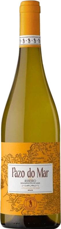 Envio grátis | Vinho Branco Pazo do Mar D.O. Ribeiro Galiza Espanha Nebbiolo, Godello, Treixadura 75 cl