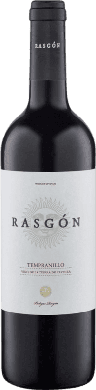 Free Shipping | Red wine Rasgón Rasgón I.G.P. Vino de la Tierra de Castilla Castilla la Mancha Spain Tempranillo 75 cl