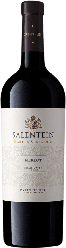 Бесплатная доставка | Красное вино Salentein Barrel Selection I.G. Valle de Uco Мендоса Аргентина Merlot 75 cl