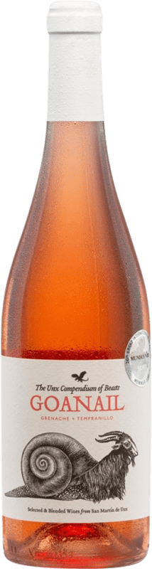 Free Shipping | Rosé wine San Martín de Unx Goanail D.O. Navarra Navarre Spain Grenache Tintorera, Nebbiolo 75 cl