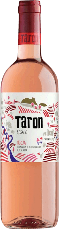 Бесплатная доставка | Розовое вино Tarón Rosé D.O.Ca. Rioja Ла-Риоха Испания Grenache, Viura 75 cl