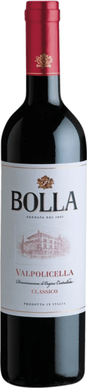 Бесплатная доставка | Красное вино Bolla Classico D.O.C. Valpolicella Venecia Италия Nebbiolo, Corvina 75 cl