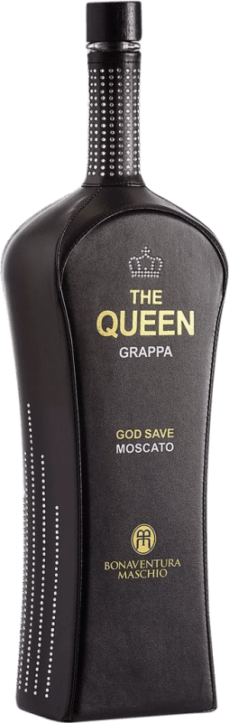 178,95 € Envio grátis | Aguardente Grappa Bonaventura Maschio The Queen I.G.T. Venezia Garrafa Especial 3 L