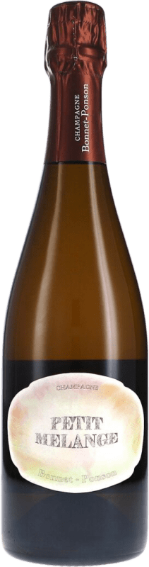 113,95 € | Blanc mousseux Ponson Cuvée Petit Melange Brut Nature A.O.C. Champagne Champagne France Pinot Noir, Chardonnay 75 cl