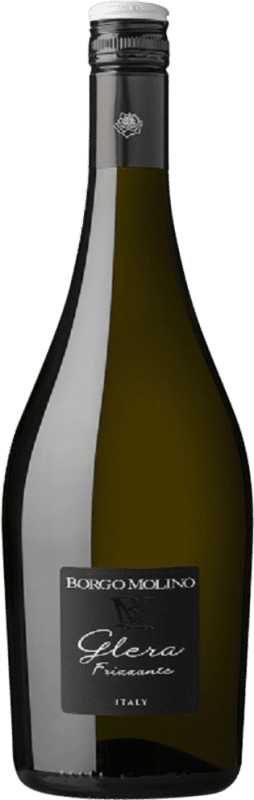 Envoi gratuit | Blanc mousseux Borgo Molino Corte Frizzante I.G.T. Veneto Vénétie Italie Glera 75 cl