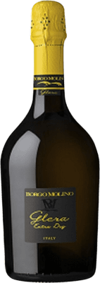 Borgo Molino Spumante Extra Dry Glera Extra Secco Marca Trevigiana 75 cl