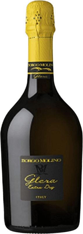 Envio grátis | Espumante branco Borgo Molino Spumante Extra Dry Extra Seco I.G.T. Marca Trevigiana Venecia Itália Glera 75 cl