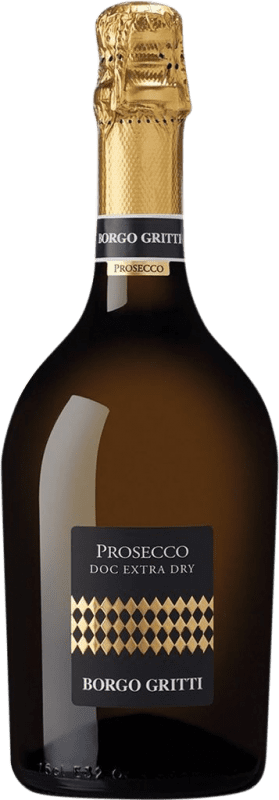 Бесплатная доставка | Белое игристое Borgo Molino Extra Dry Экстра сухой D.O.C. Prosecco Venecia Италия Glera 75 cl