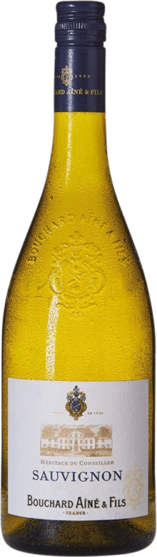 Free Shipping | White wine Bouchard Ainé Héritage du Conseiller I.G.P. Vin de Pays d'Oc Bordeaux France Sauvignon White 75 cl