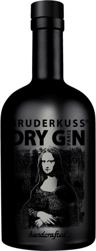 Envio grátis | Gin Bruderkuss Rare Collectors Edition Black Mona Limitiert Pfälz Alemanha 70 cl