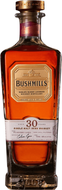 Free Shipping | Whisky Single Malt Bushmills Ireland 30 Years 70 cl Alcohol-Free