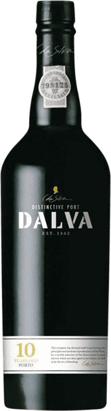 Free Shipping | Fortified wine C. da Silva Dalva I.G. Porto Porto Portugal Nebbiolo, Touriga Franca, Touriga Nacional, Tinta Roriz, Tinta Barroca 10 Years 75 cl