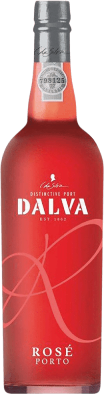 Free Shipping | Fortified wine C. da Silva Dalva Rosé I.G. Porto Porto Portugal Nebbiolo, Touriga Franca, Touriga Nacional, Tinta Roriz, Tinta Barroca 75 cl