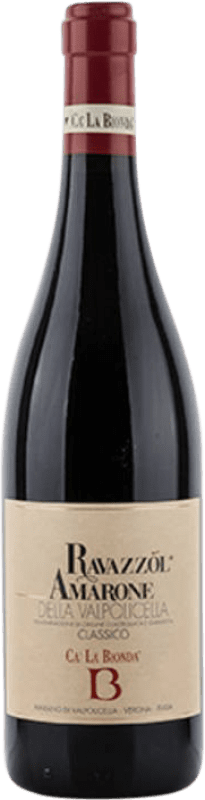 Free Shipping | Red wine Cà la Bionda Ravazzol Classico D.O.C.G. Amarone della Valpolicella Venecia Italy Corvina, Rondinella, Corvinone 75 cl