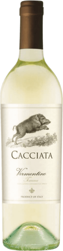 Бесплатная доставка | Белое вино Cacciata I.G.T. Toscana Тоскана Италия Vermentino 75 cl