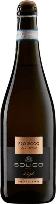 送料無料 | 白スパークリングワイン Colli del Soligo Ligá Frizzante Extra Dry 余分な乾燥 I.G.T. Treviso Venecia イタリア Prosecco 75 cl