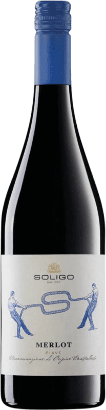 Free Shipping | Red wine Colli del Soligo D.O.C. Piave Venecia Italy Merlot 75 cl