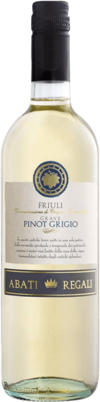 Kostenloser Versand | Weißwein Abati Regali D.O.C. Friuli Grave Friaul-Julisch Venetien Italien Grauburgunder 75 cl