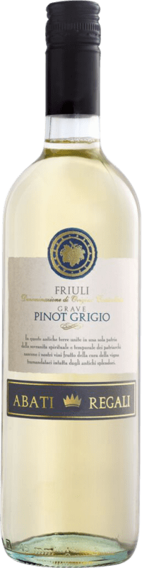 7,95 € | 白酒 Abati Regali D.O.C. Friuli Grave 弗留利 - 威尼斯朱利亚 意大利 Pinot Grey 75 cl