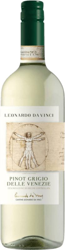 6,95 € Бесплатная доставка | Белое вино Leonardo da Vinci I.G.T. Venezia