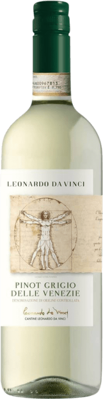 6,95 € | White wine Leonardo da Vinci I.G.T. Venezia Venecia Italy Pinot Grey 75 cl