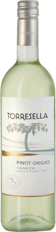 Бесплатная доставка | Белое вино Torresella I.G.T. Venezia Venecia Италия Pinot Grey 75 cl