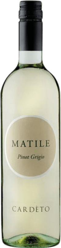 Envoi gratuit | Vin blanc Cardeto Matile I.G.T. Umbria Ombrie Italie Pinot Gris 75 cl