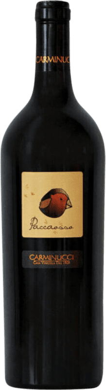 Free Shipping | Red wine Carminucci Paccaosso Rosso I.G.T. Marche Marcas Italy 75 cl