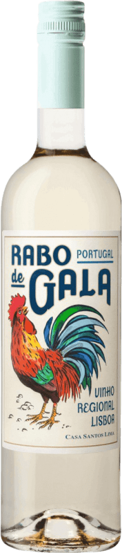 7,95 € | Vin blanc Santos Lima Rabo de Gala Branco I.G. Vinho Regional de Lisboa Lisboa Portugal Arinto, Muscat, Fernăo Pires 75 cl