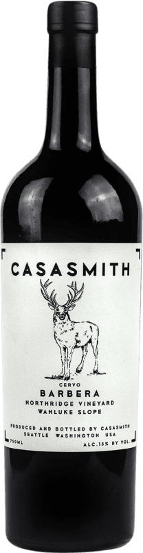 免费送货 | 白酒 Casa Smith Cervo Washington 美国 Barbera 75 cl