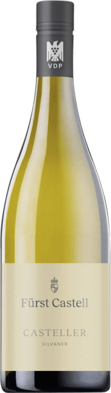 Envío gratis | Espumoso blanco Fürst Castell Casteller V.D.P. Ortswein Franken Alemania Silvaner 75 cl