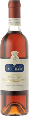 68,95 € | Белое вино Castello di Cacchiano D.O.C. Vin Santo del Chianti Classico Тоскана Италия Canaiolo, Malvasia del Chianti 7 Лет Половина бутылки 37 cl