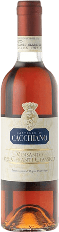 Free Shipping | White wine Castello di Cacchiano D.O.C. Vin Santo del Chianti Classico Tuscany Italy Canaiolo, Malvasia del Chianti 7 Years Half Bottle 37 cl