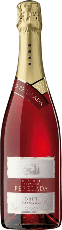Envio grátis | Espumante rosé Perelada Rosado Brut D.O. Empordà Catalunha Espanha Grenache, Monastrell, Pinot Branco 75 cl